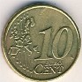 10 Euro Cent Germany 2002 KM# 210. Uploaded by Granotius